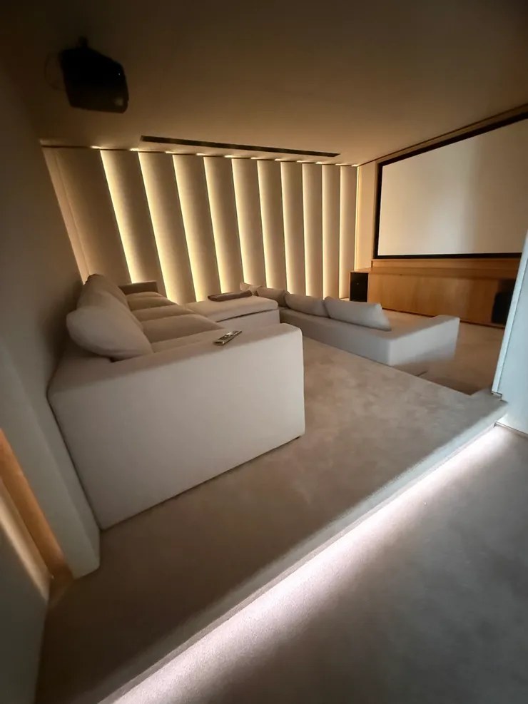 Avadina Hills cinema room